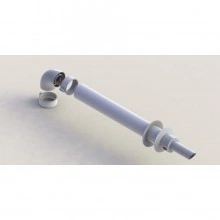 Коаксиальный дымоход 60/100 мм STRIGHT SPEA для котлов RINNAI BR-RE(UE) 498900059
